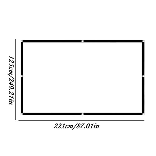 Indoor & Outdoor Movie Theater Screen